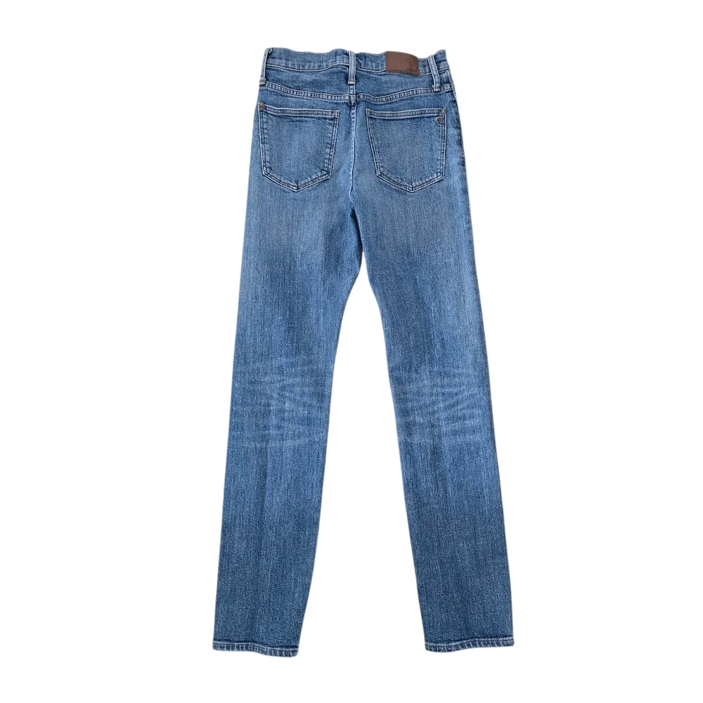 Madwell Womens Full Lenght Classic Straight Light Wash Jeans Size 25